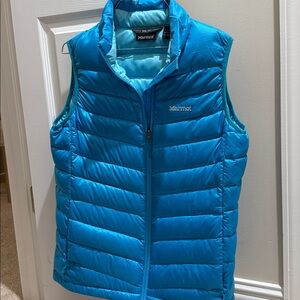 Marmot Blue Puffer Vest
